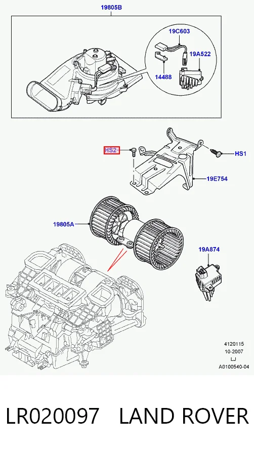 LR020097 Land Rover