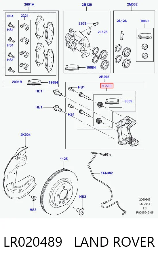 LR020489 Land Rover