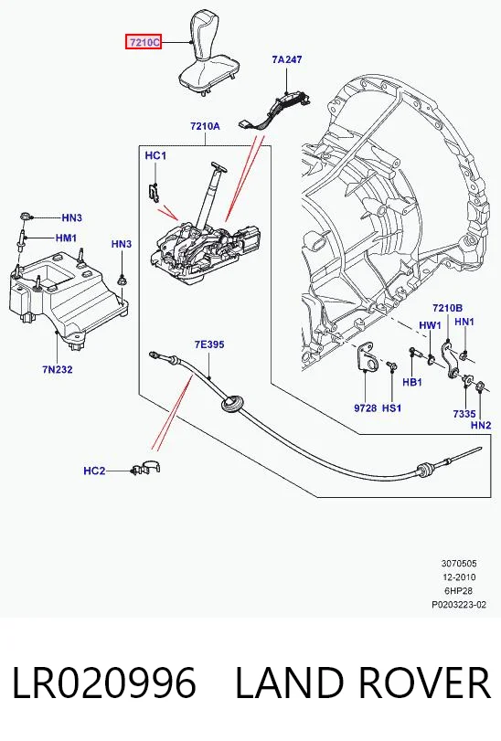 LR020996 Land Rover