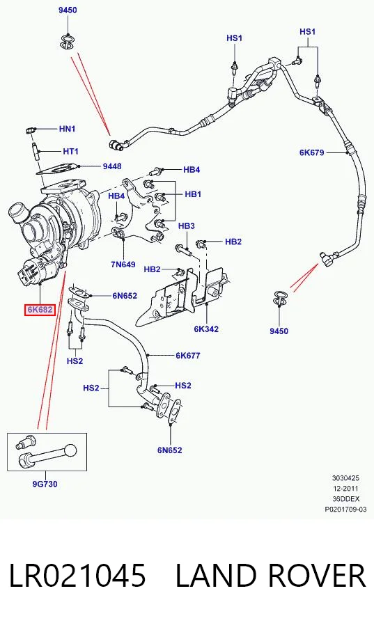 LR021045 Land Rover