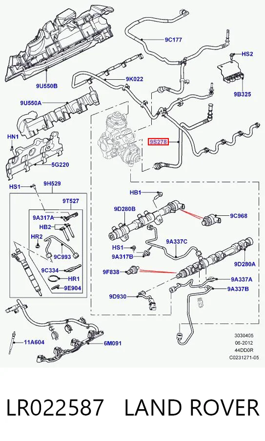 LR022587 Land Rover