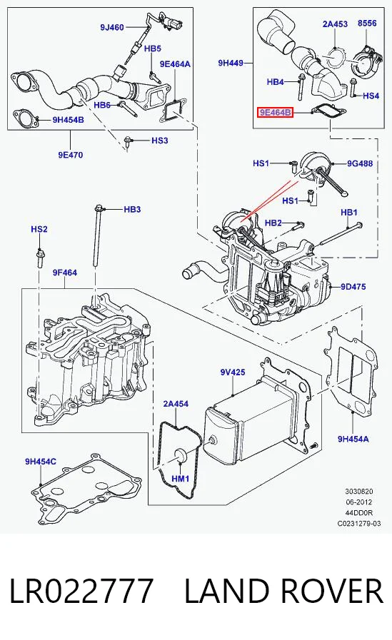 LR022777 Land Rover