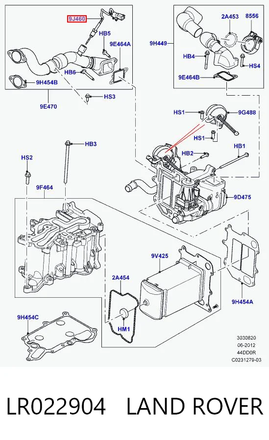 LR022904 Land Rover
