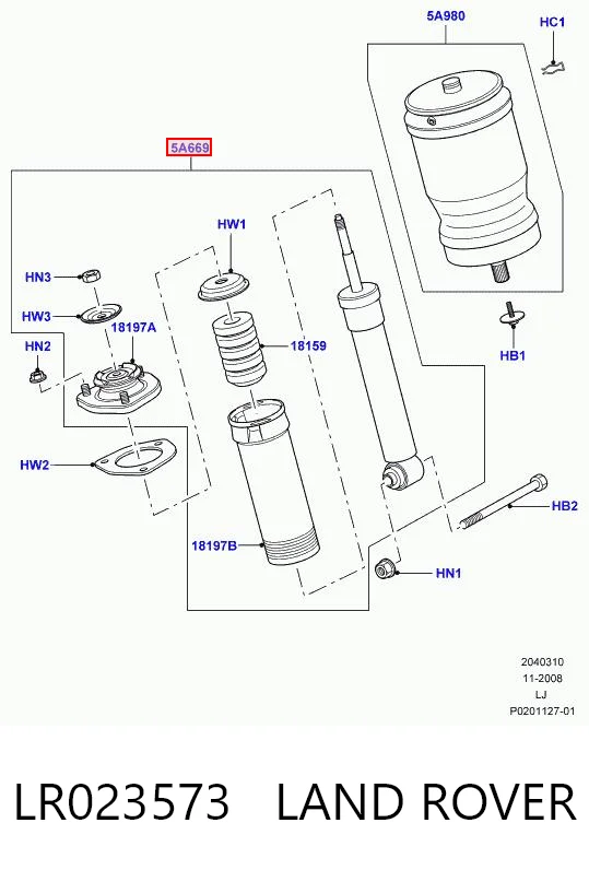 LR023573 Land Rover
