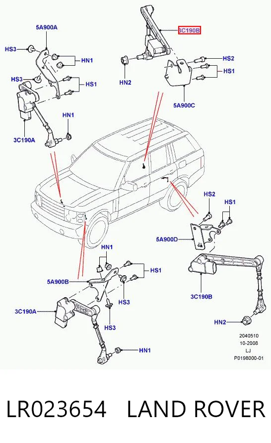 LR023654 Land Rover