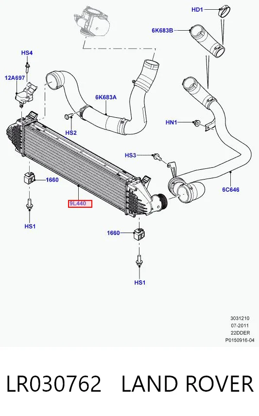 LR030762 Land Rover