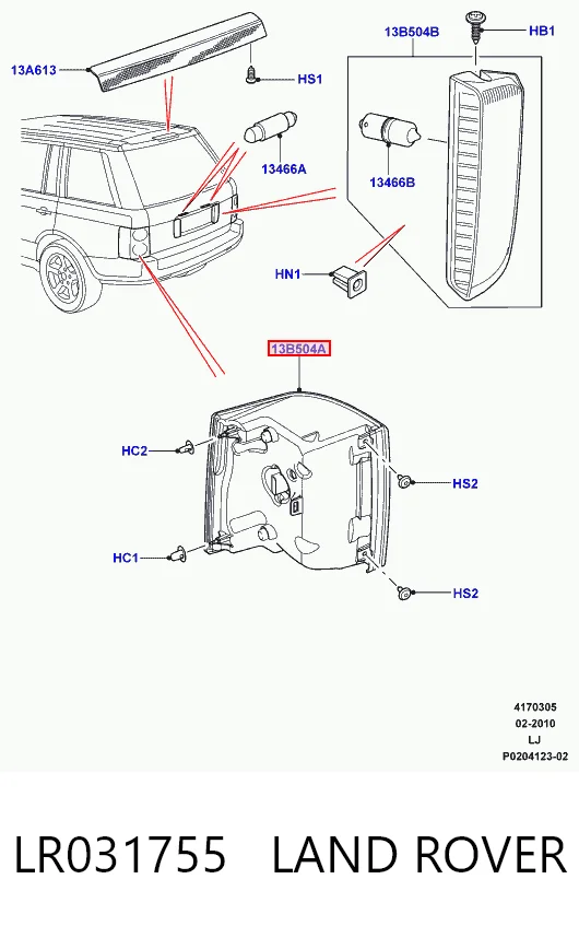 LR031755 Land Rover