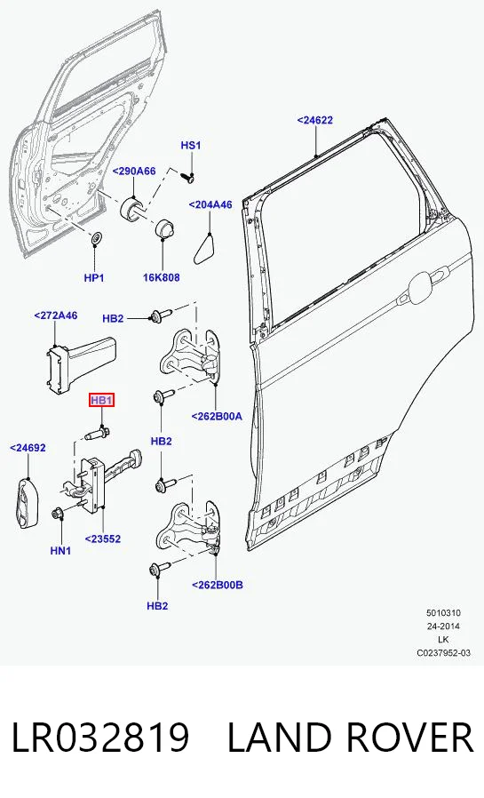 LR032819 Land Rover