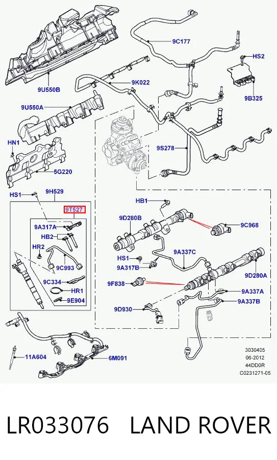 LR033076 Land Rover