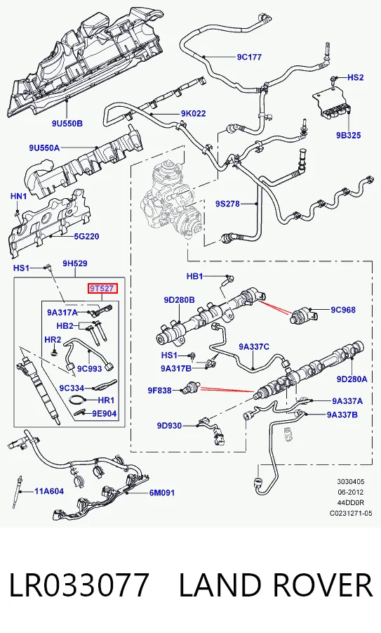 LR033077 Land Rover
