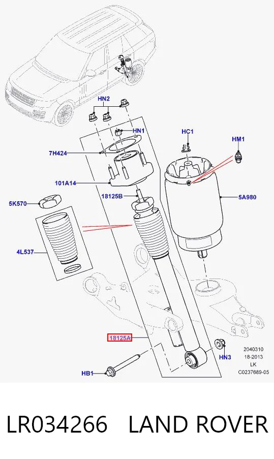 LR034266 Land Rover