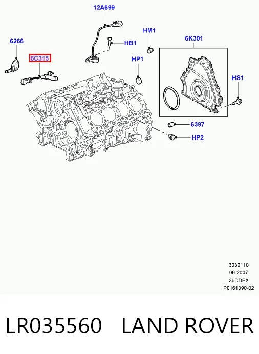 LR035560 Land Rover