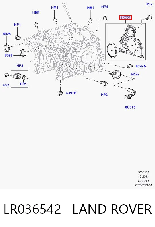 Vedação traseira de cambota de motor Glaser P7767701 preço, a partir de 62,65 USD