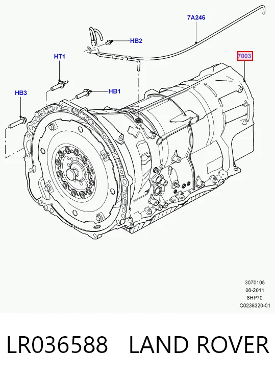 LR036588 Land Rover