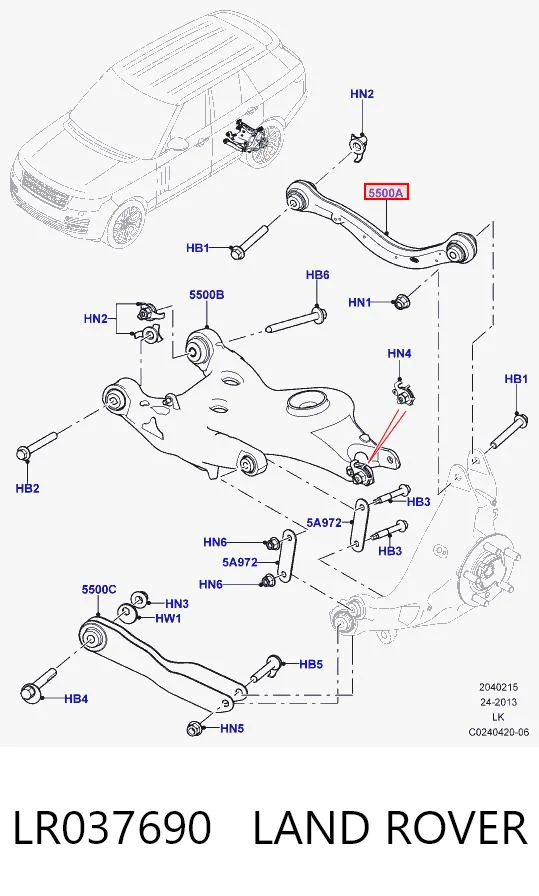 LR037690 Land Rover