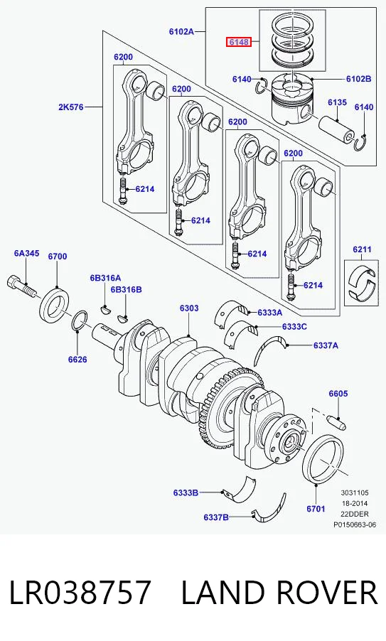 Anéis do pistão do compressor para 1 cilindro, STD Mitsubishi MN982121 preço, a partir de 34,02 USD