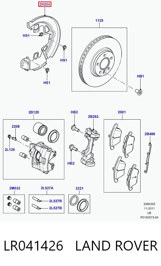 LR041426 Land Rover