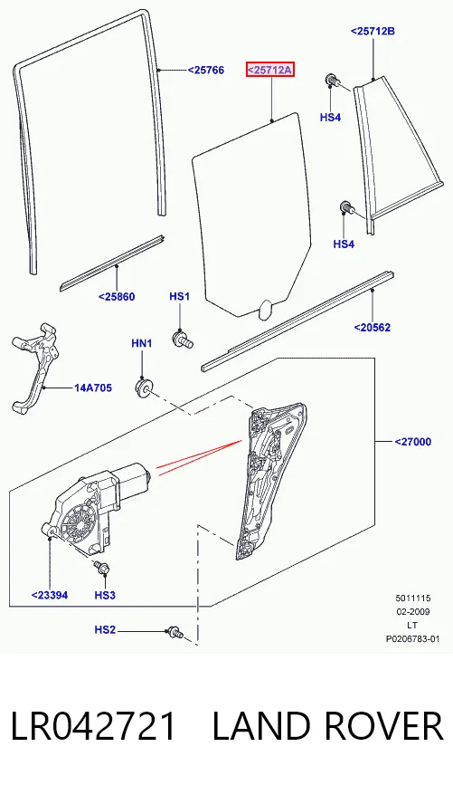 LR042721 Land Rover