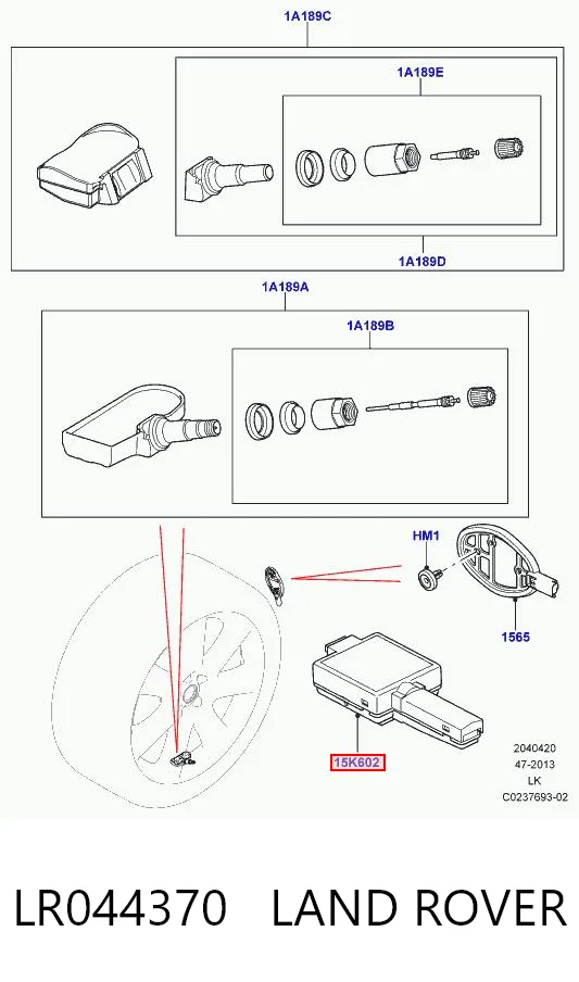 LR044370 Land Rover
