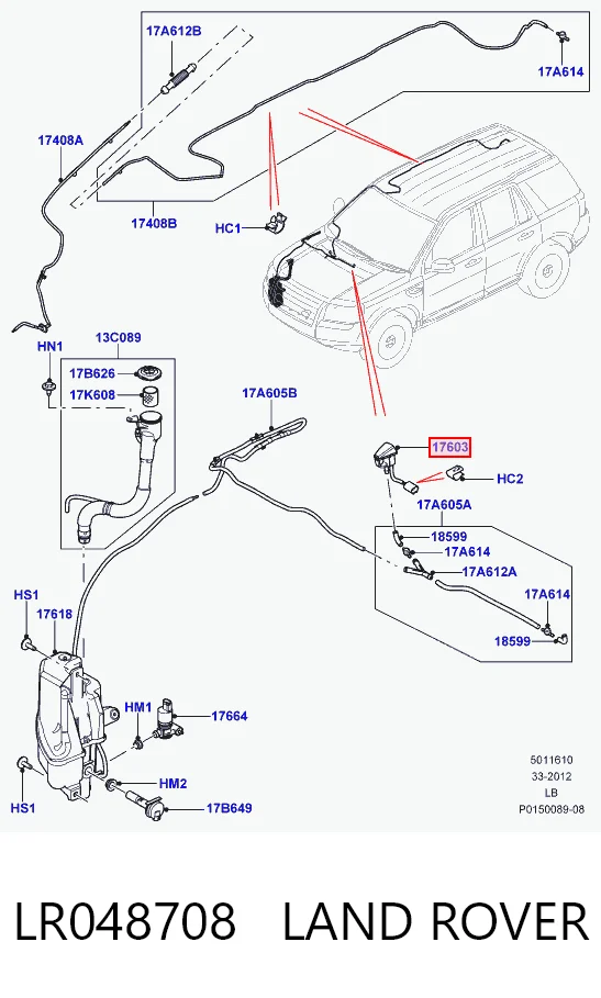 LR048708 Land Rover
