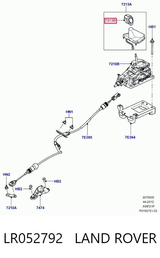 Avalanca de mudança para Land Rover Freelander II L359