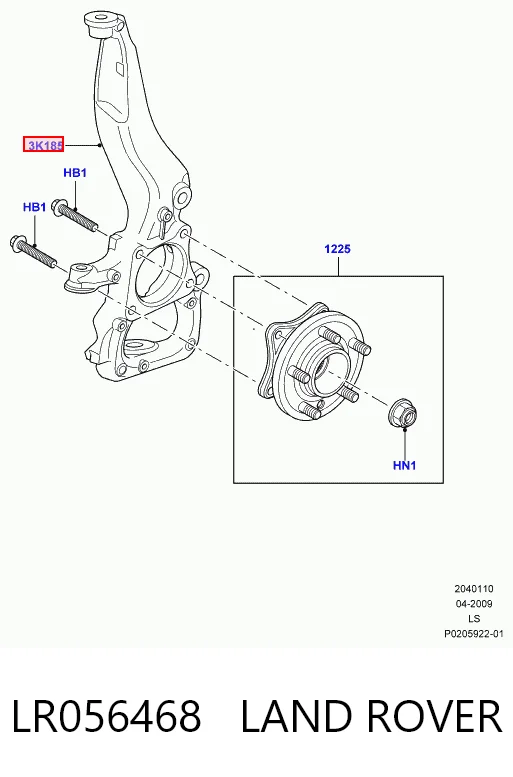 LR056468 Land Rover