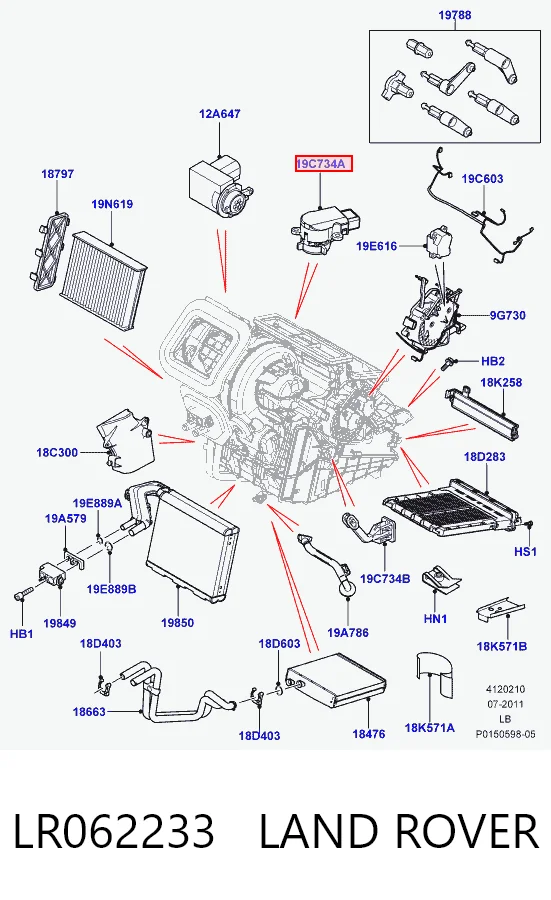 LR062233 Land Rover