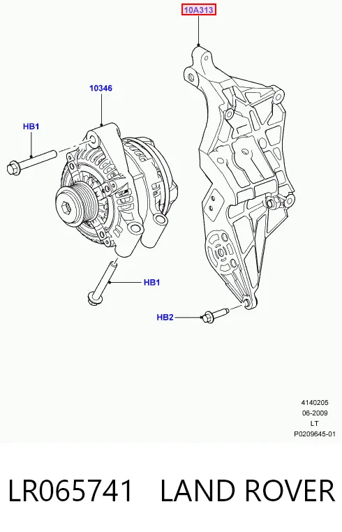 Consola do gerador para Land Rover Range Rover SPORT II L494