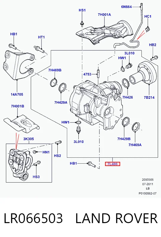 LR066503 Land Rover