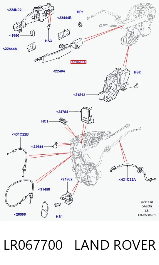 LR067700 Land Rover