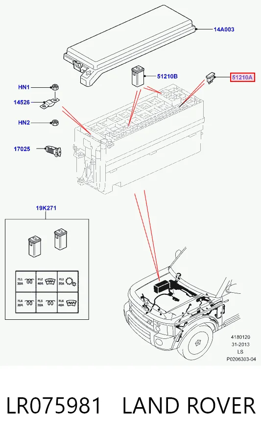 LR075981 Land Rover