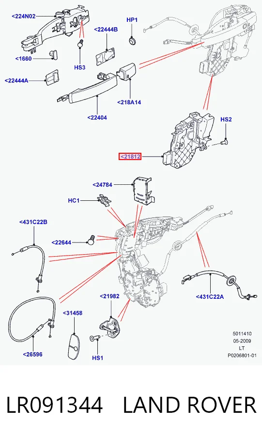 LR091344 Land Rover