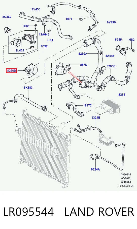 LR095544 Land Rover