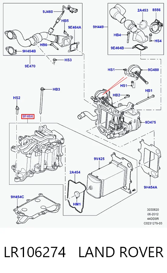 LR106274 Land Rover