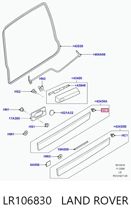 Cápsula (prendedor) de fixação de revestimento da porta 93176656 Peugeot/Citroen