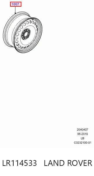 LR114533 Land Rover