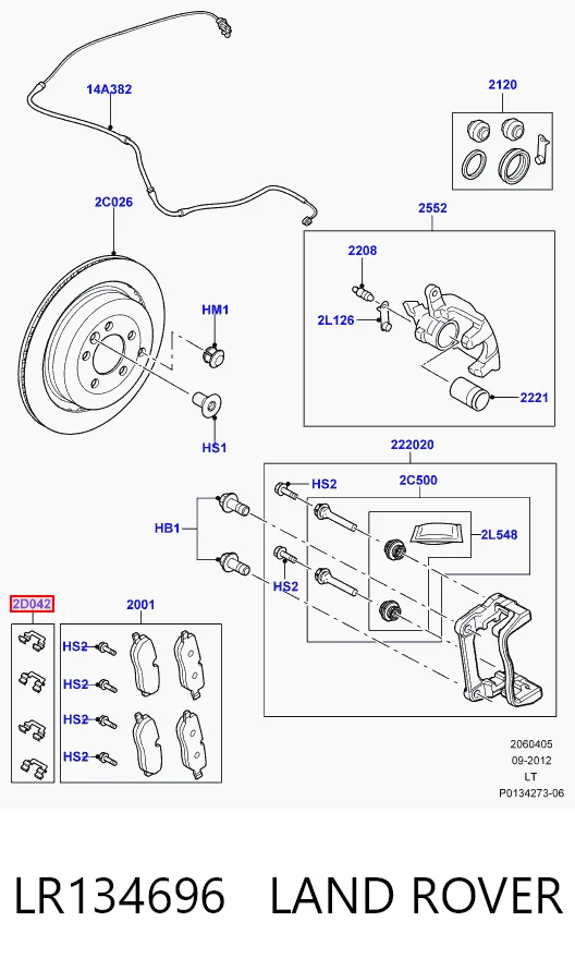 Sapatas do freio traseiras de disco Hyundai/Kia LR032377 preço, a partir de 20,43 USD