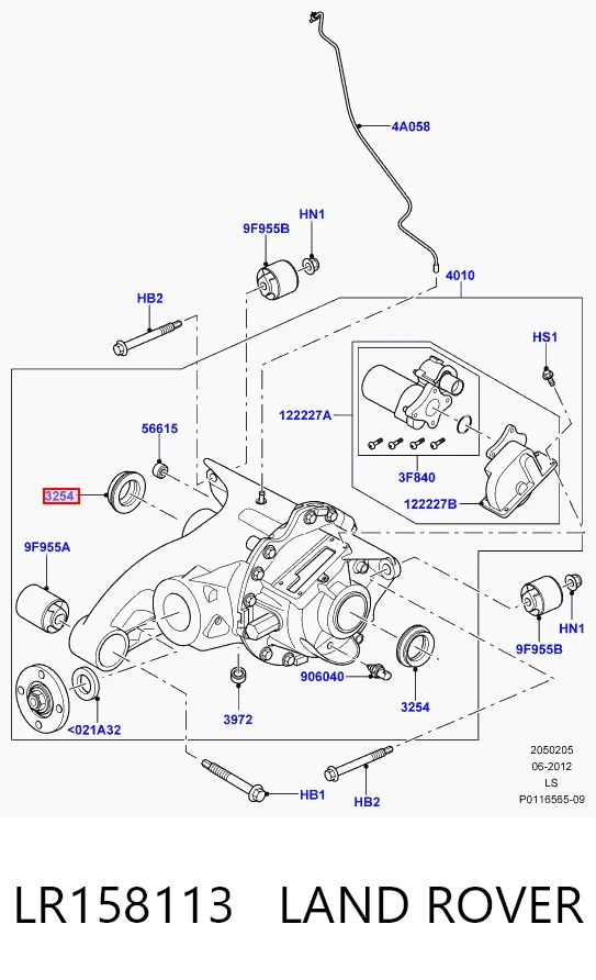 LR158113 Land Rover