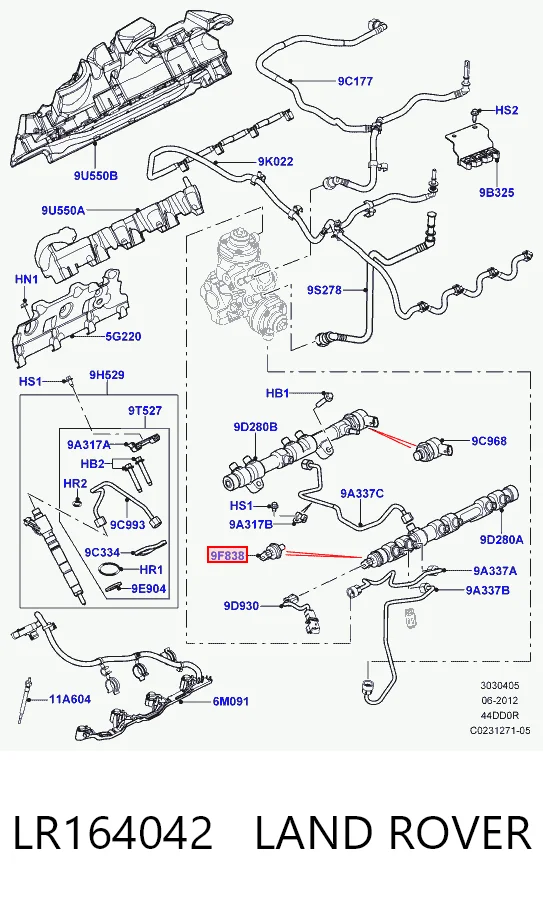 LR164042 Land Rover