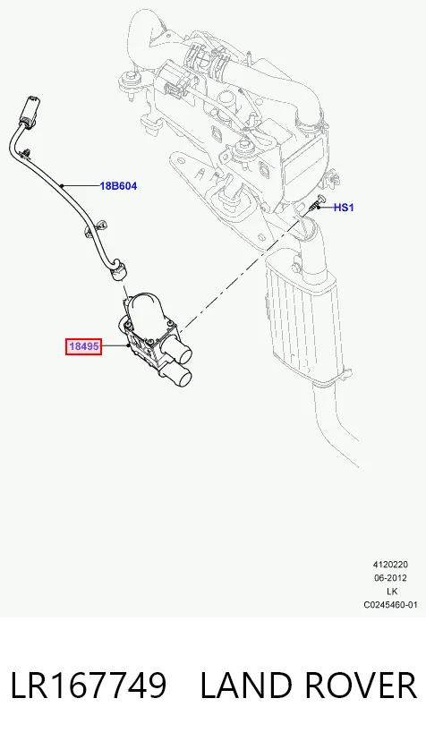 Válvula de regulação do fluido de esfriamento Volvo 31322093