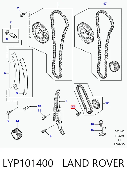 LYP101400 Land Rover