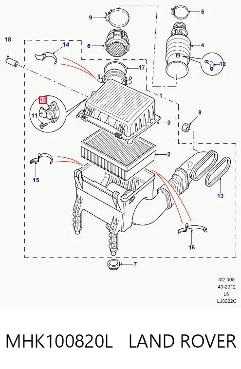 MHK100820L Land Rover
