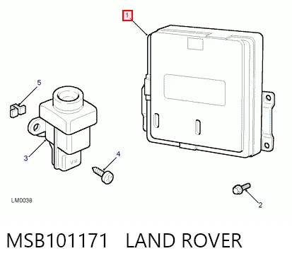 Módulo de direção (Centralina eletrônica) de motor para Land Rover Discovery II LJ ,LT