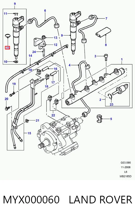 MYX000060 Land Rover