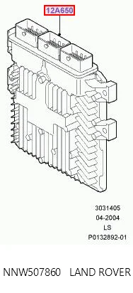 Módulo de direção (Centralina eletrônica) de motor para Land Rover Range Rover SPORT I L320
