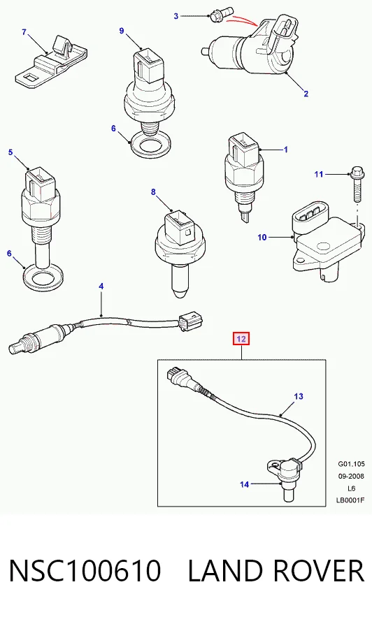 Compre NSC100930M MG Sensor de posição da árvore distribuidora