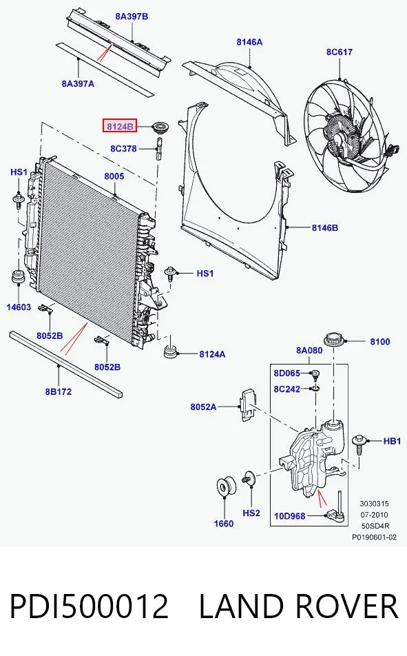 PDI500012 Land Rover 