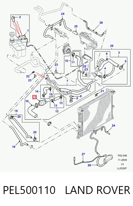 PEL500110 Land Rover