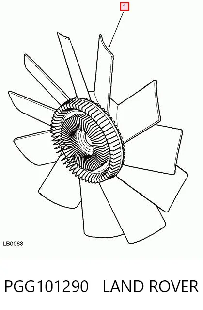 Ventilador (roda de aletas) do radiador de esfriamento Polcar SV6054S preço, a partir de 89,97 USD