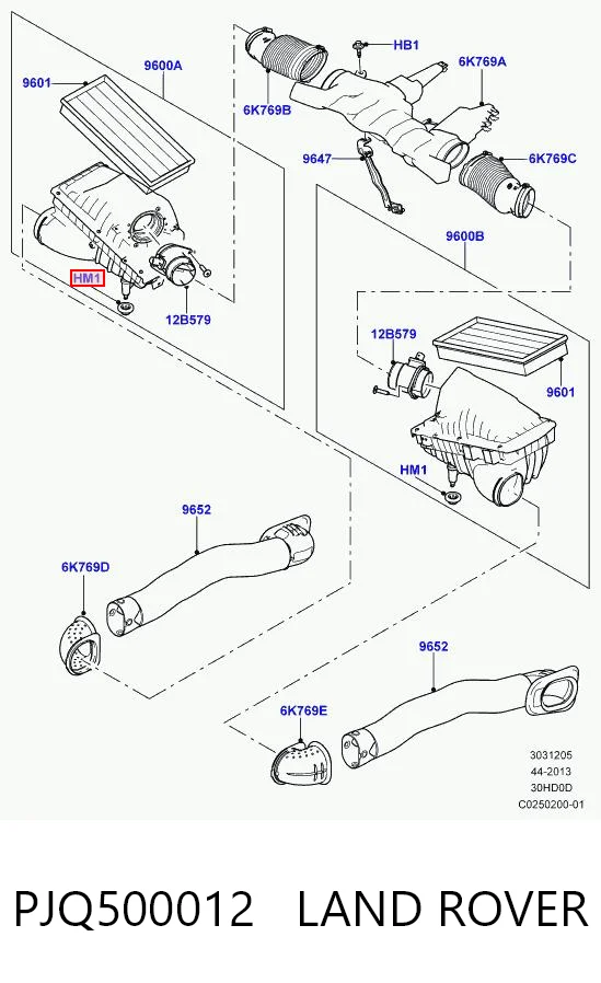 PJQ500012 Land Rover